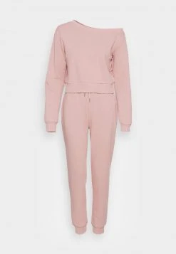 Bester Verkauf ✔️ Even&Odd Damen Off Shoulder&Jogger Set - Sweatshirt - Pink ❤️ -SchuheKonig Geschaft 318f57cbf862452695f7ff0f45c9d76e