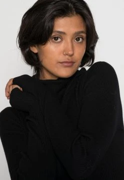 Bestpreis 😀 Even&Odd Damen CROPPED TURTLE NECK 2 PACK - Strickpullover - Black/mottled Dark Brown ✨ -SchuheKonig Geschaft 33142b5891bf4afc8c8914e5fe043c27