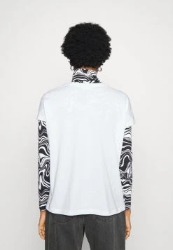 Schlussverkauf 🔥 Even&Odd T-Shirt Print - White | Damen ✔️ -SchuheKonig Geschaft 342efaa1cdf442549166c858d05f4331