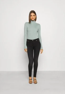 Billig 👏 Even&Odd Damen BASIC TURTLE NECK - Strickpullover - Light Green 🎁 -SchuheKonig Geschaft 34c5694773314d0eb6523c1f69f2f551