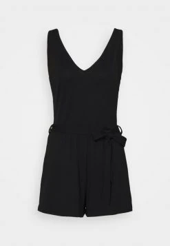 Großhandel ⭐ Even&Odd Damen BASIC Deep V Playsuit - Jumpsuit - Black 🔔 -SchuheKonig Geschaft 355426f4be90497dba61680ffbff4a6d