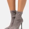 Bestpreis ❤️ Even&Odd High Heel Stiefelette - Grey | Damen ⌛ -SchuheKonig Geschaft 3768c77d2b8e4bcfbe459c28d33fc7ef
