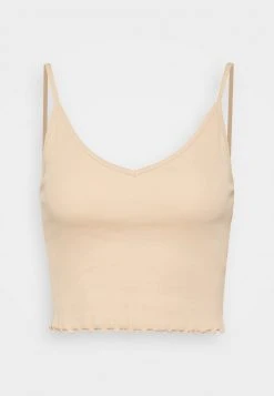 Blitzangebot ✔️ Even&Odd Damen STRAPPY LETTUCE CROP 3 PACK - Top - White/beige/brown 🛒 -SchuheKonig Geschaft 37fdd9829f0c438a928f3ef89ada2149