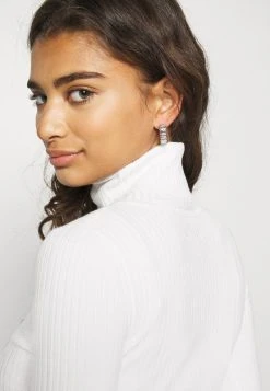 Schlussverkauf ✔️ Even&Odd Damen BASIC TURTLE NECK - Strickpullover - White 🔔 -SchuheKonig Geschaft 3a6b886338e14ea1bf9b57df4cf09537