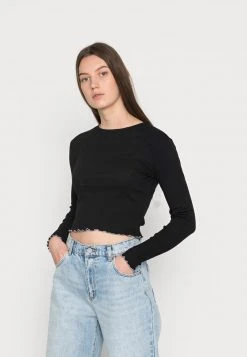 Aktion 😉 Even&Odd Damen Langarmshirt - Black 🔥