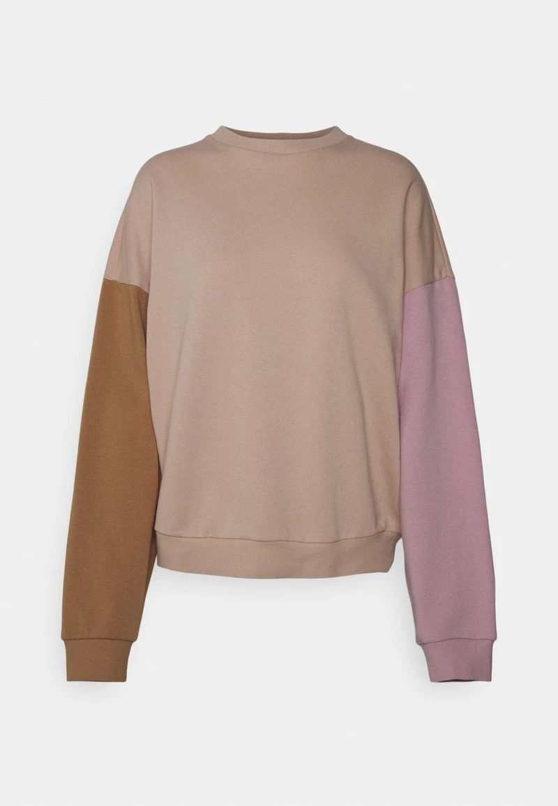 Rabatt ✔️ Even&Odd Damen Sweatshirt - Light Pink/brown/pink ✔️ 3 Rabatt ✔️ Even&Odd Damen Sweatshirt - Light Pink/brown/pink ✔️