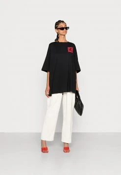 Rabatt ❤️ Even&Odd Damen T-Shirt Print - Black ✨ -SchuheKonig Geschaft 3d07b9f8babb401aac8395d8bb5075bf