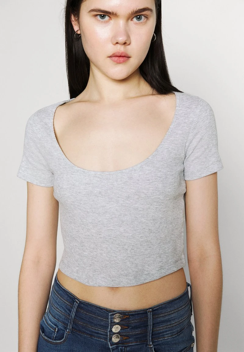 Rabatt ✨ Even&Odd Damen 3 PACK - T-Shirt Print - Black/white/mottled Light Grey ⭐ 8 Rabatt ✨ Even&Odd Damen 3 PACK - T-Shirt Print - Black/white/mottled Light Grey ⭐ – Bild 6