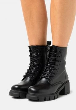 Rabatt ⌛ Even&Odd Damen Schnürstiefelette - Black 🎉