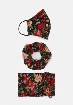 Billig 👏 Even&Odd Damen SET - Stoffmaske - Black ✨