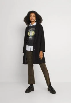 Schlussverkauf ⭐ Even&Odd Damen Klassischer Mantel - Black 🤩 -SchuheKonig Geschaft 41e7aebdad274bf3a53cf0793ca738f2