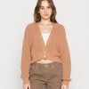 Coupon 🧨 Even&Odd Strickjacke - Camel | Damen ⭐