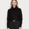 Angebote 🔥 Even&Odd Damen CROPPED LOOSE TURTLENECK - Strickpullover - Black 😀 -SchuheKonig Geschaft 434062d667ec4d40a36a5e2d70e385bb