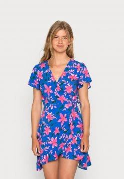Rabatt 😉 Even&Odd Freizeitkleid - Blue/pink | Damen ✔️