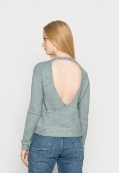 Bestes Angebot 🔥 Even&Odd Damen BACK DETAIL - Strickpullover - Green ✨ -SchuheKonig Geschaft 4353ebecb5e54aa5885106d09da655c8