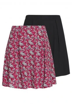 Billig ⭐ Even&Odd Damen A-Linien-Rock - Black/red ✔️ -SchuheKonig Geschaft 43c21f716d3b4f60a4bbeb436629e8cb