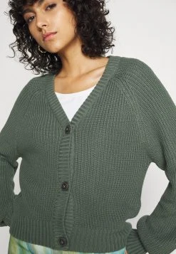 Besorgen ⌛ Even&Odd Damen BUTTON THROUGH CARDIGAN - Strickjacke - Green ⌛ -SchuheKonig Geschaft 44c6f46f63374e339e02a8e031e12e32