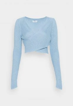 Großhandel ✨ Even&Odd Damen Strickpullover - Light Blue ⌛ -SchuheKonig Geschaft 46518bf7d02343369b594fce3ab3ddec