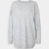 Am billigsten 🌟 Even&Odd Damen Strickpullover - Mottled Light Grey 💯