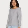 Bestes Angebot ⌛ Even&Odd Damen Strickpullover - Mottled Light Grey 😉 -SchuheKonig Geschaft 484cb129fd794752b25a66848323c12c