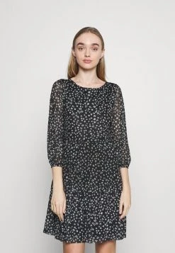 Großhandel ❤️ Even&Odd Damen Freizeitkleid - Black/white/yellow 👍