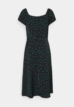 Billig 🎉 Even&Odd Damen Freizeitkleid - Black/green ✨ -SchuheKonig Geschaft 48bab44fa30143969019d3cfa5f07778