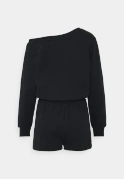 Billig ⌛ Even&Odd Damen SWEAT - Off-shoulder Playsuit - Jumpsuit - Black ⭐ -SchuheKonig Geschaft 4a249950969149b8ad25408c14ed94de