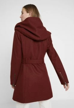Besorgen 😉 Even&Odd Damen Klassischer Mantel - Bordeaux ❤️ -SchuheKonig Geschaft 4b64fbb2c1404cb78a0c8afe30fb844d