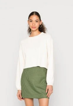 Großhandel 👍 Even&Odd Damen Strickpullover - Off-white ⭐