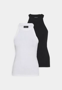Am billigsten 👏 Even&Odd Damen 2 PACK - Top - White/black 🤩 -SchuheKonig Geschaft 4bb9b59267584446b19a0cd11ef17d92