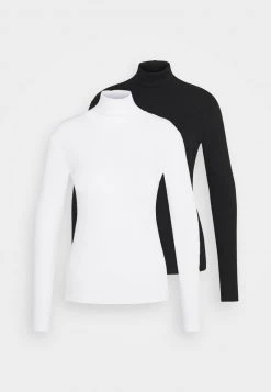 Billig 🛒 Even&Odd 2 PACK - Langarmshirt - Black/white | Damen 😀 -SchuheKonig Geschaft 4c0beeb7608746e68f529d5590ecfd69
