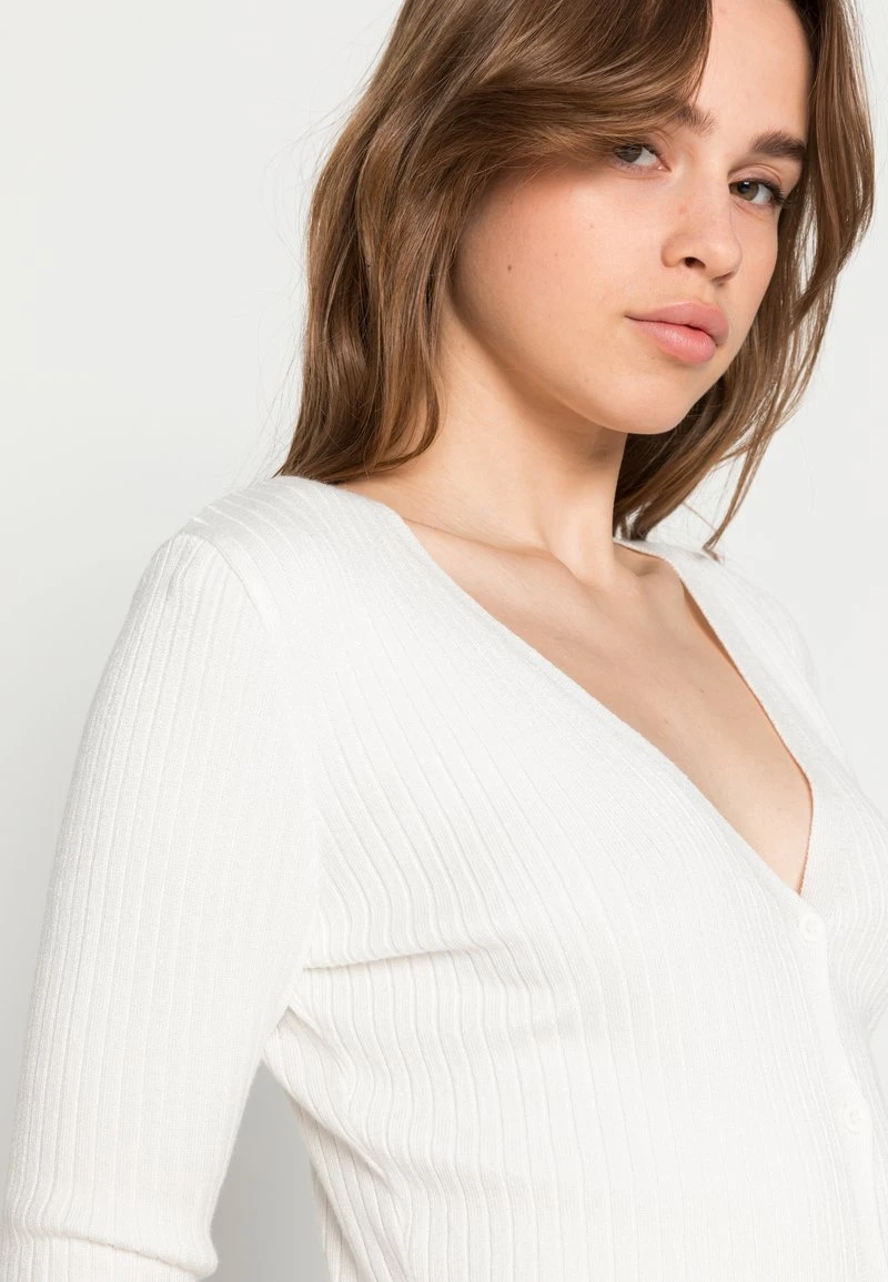 Budget ⭐ Even&Odd Damen Strickjacke - White 🛒 7 Budget ⭐ Even&Odd Damen Strickjacke - White 🛒 – Bild 5