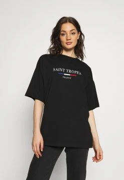 Bestes Angebot 🔔 Even&Odd Damen T-Shirt Print - Black 🎁