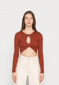 Aktion 🧨 Even&Odd Langarmshirt - Brown | Damen 😀