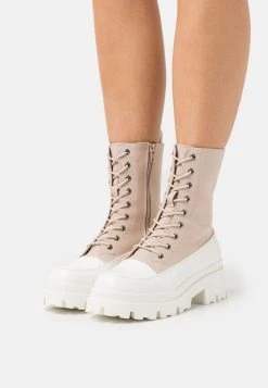 Billig ❤️ Even&Odd Plateaustiefelette - Beige | Damen 👍