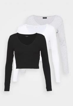 Neu ✨ Even&Odd Damen 3 PACK - Langarmshirt - Black/white/grey ⭐ -SchuheKonig Geschaft 54cc7ea115d5470eb40a81d80fee14d1
