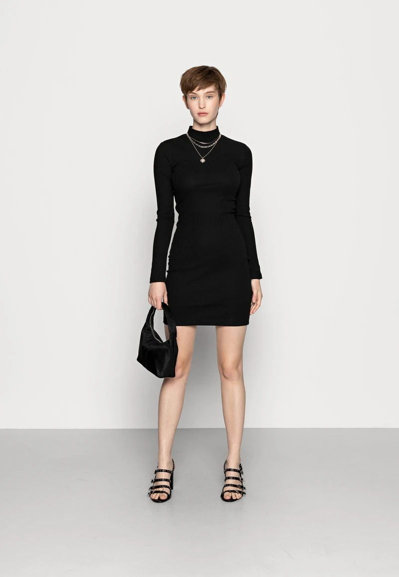 Budget 🤩 Even&Odd Damen BASIC - Jerseykleid - Black 😀 4 Budget 🤩 Even&Odd Damen BASIC - Jerseykleid - Black 😀 – Bild 2