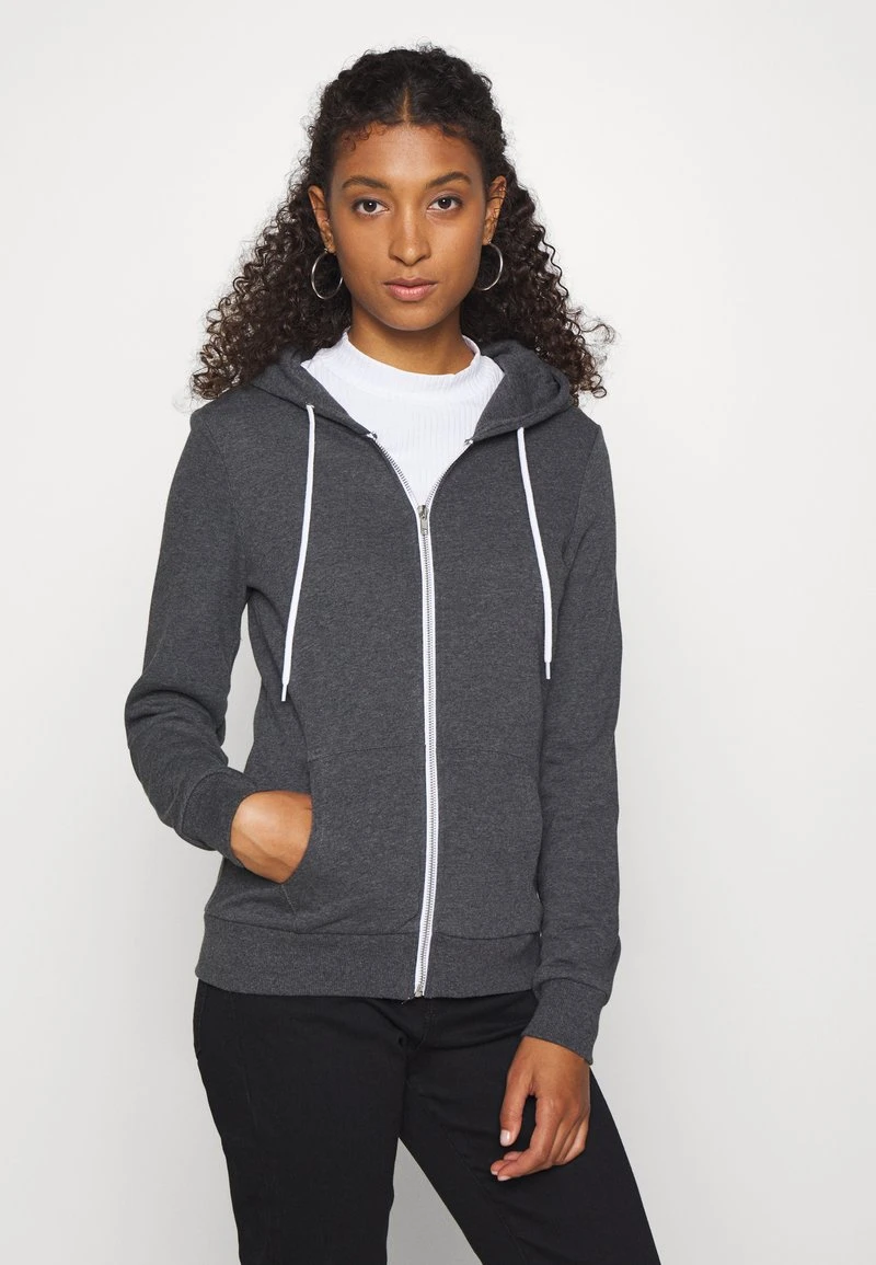Top 10 ❤️ Even&Odd Damen ZIP JACKET - Sweatjacke - Mottled Dark Grey 🎁 3 Top 10 ❤️ Even&Odd Damen ZIP JACKET - Sweatjacke - Mottled Dark Grey 🎁