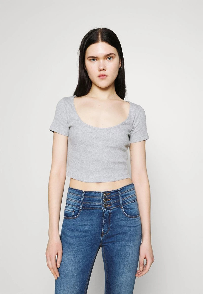 Rabatt ✨ Even&Odd Damen 3 PACK - T-Shirt Print - Black/white/mottled Light Grey ⭐ 4 Rabatt ✨ Even&Odd Damen 3 PACK - T-Shirt Print - Black/white/mottled Light Grey ⭐ – Bild 2