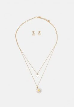 Budget 😀 Even&Odd Damen SET - Ohrringe - Gold-coloured 👍