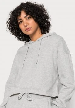 Billig ❤️ Even&Odd Damen Kapuzenpullover - Mottled Light Grey 🔥 -SchuheKonig Geschaft 5a8a5809a0434f5abd9df0778d5f7b5c