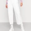 Bestpreis 🧨 Even&Odd Flared Jeans - White Denim | Damen 👍