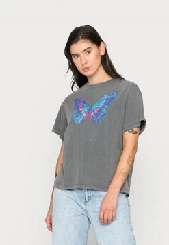 Am billigsten 👍 Even&Odd T-Shirt Print - Black | Damen 🥰