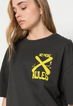 Besorgen 👏 Even&Odd Damen T-Shirt Print - Anthracite 🛒 -SchuheKonig Geschaft 5fda78b5c42c46faa4dd136b7802c3d4