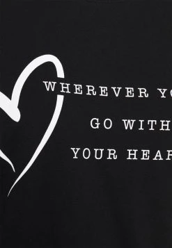 Bestpreis 🔔 Even&Odd Damen T-Shirt Print - Black ⌛ -SchuheKonig Geschaft 60bdc1877cd647a9a39056c62d0838c0