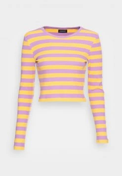 Am billigsten 💯 Even&Odd Damen Langarmshirt - Purple / Yellow 🧨 -SchuheKonig Geschaft 60ececa2919e4595933d2a125aecc844