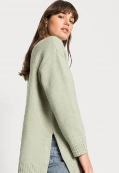 Aktion 🧨 Even&Odd Damen Strickpullover - Green 🛒 -SchuheKonig Geschaft 622a21363da54bed852e66622cc9cc6a