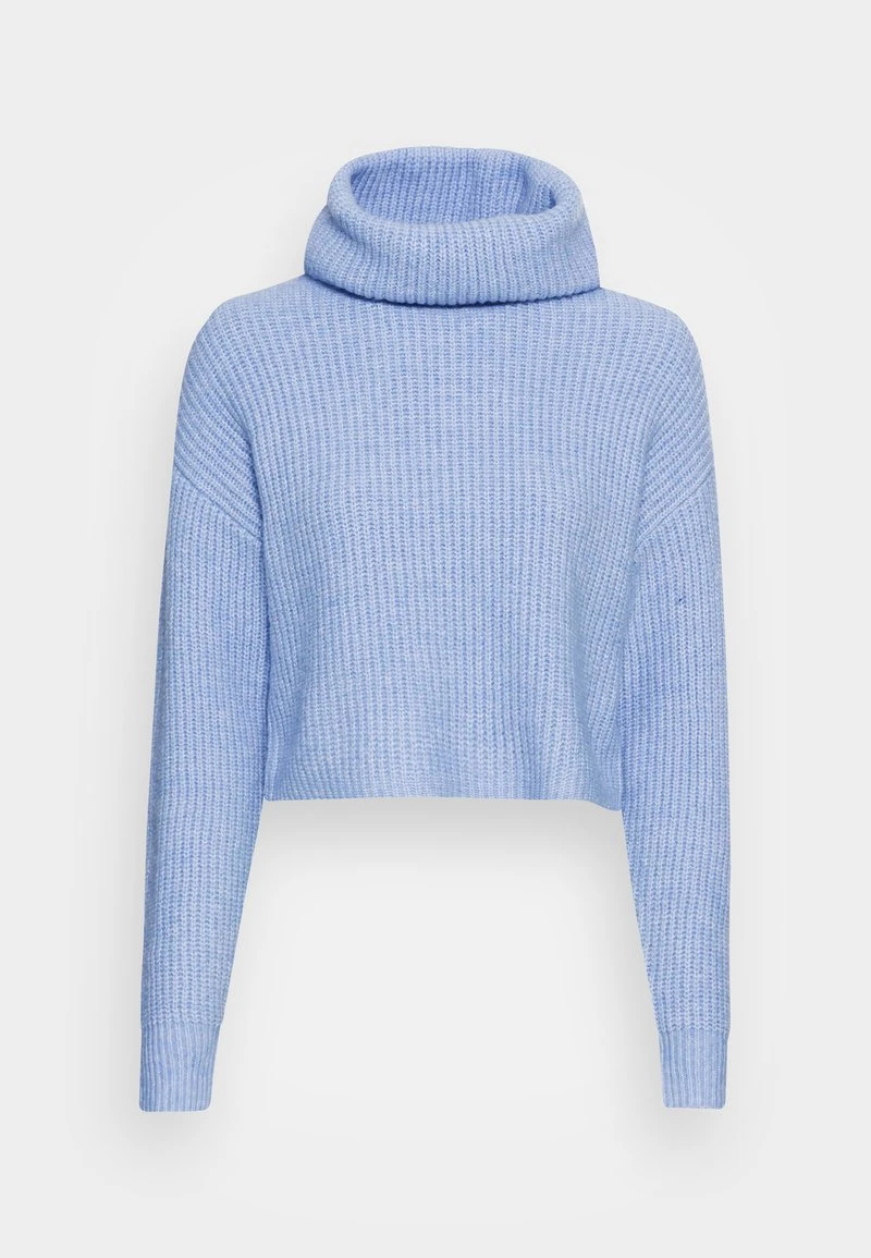 Brandneu ⭐ Even&Odd Damen CROPPED LOOSE TURTLENECK - Strickpullover - Light Blue ❤️ 6 Brandneu ⭐ Even&Odd Damen CROPPED LOOSE TURTLENECK - Strickpullover - Light Blue ❤️ – Bild 4
