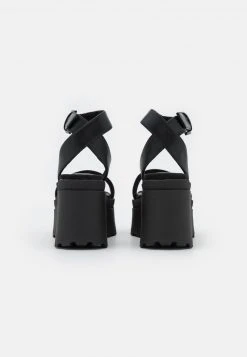 Auslauf 🤩 Even&Odd Damen Plateausandalette - Black 💯 -SchuheKonig Geschaft 62ed5a7d662240eb807f4fc1c1cfd3ac