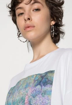 Rabatt 🥰 Even&Odd Damen T-Shirt Print - White ⌛ -SchuheKonig Geschaft 6543461fca2f4248b892bcf6d27803ef